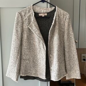 LOFT jacket and sleeveless top. Top is size S and jacket is size 10.